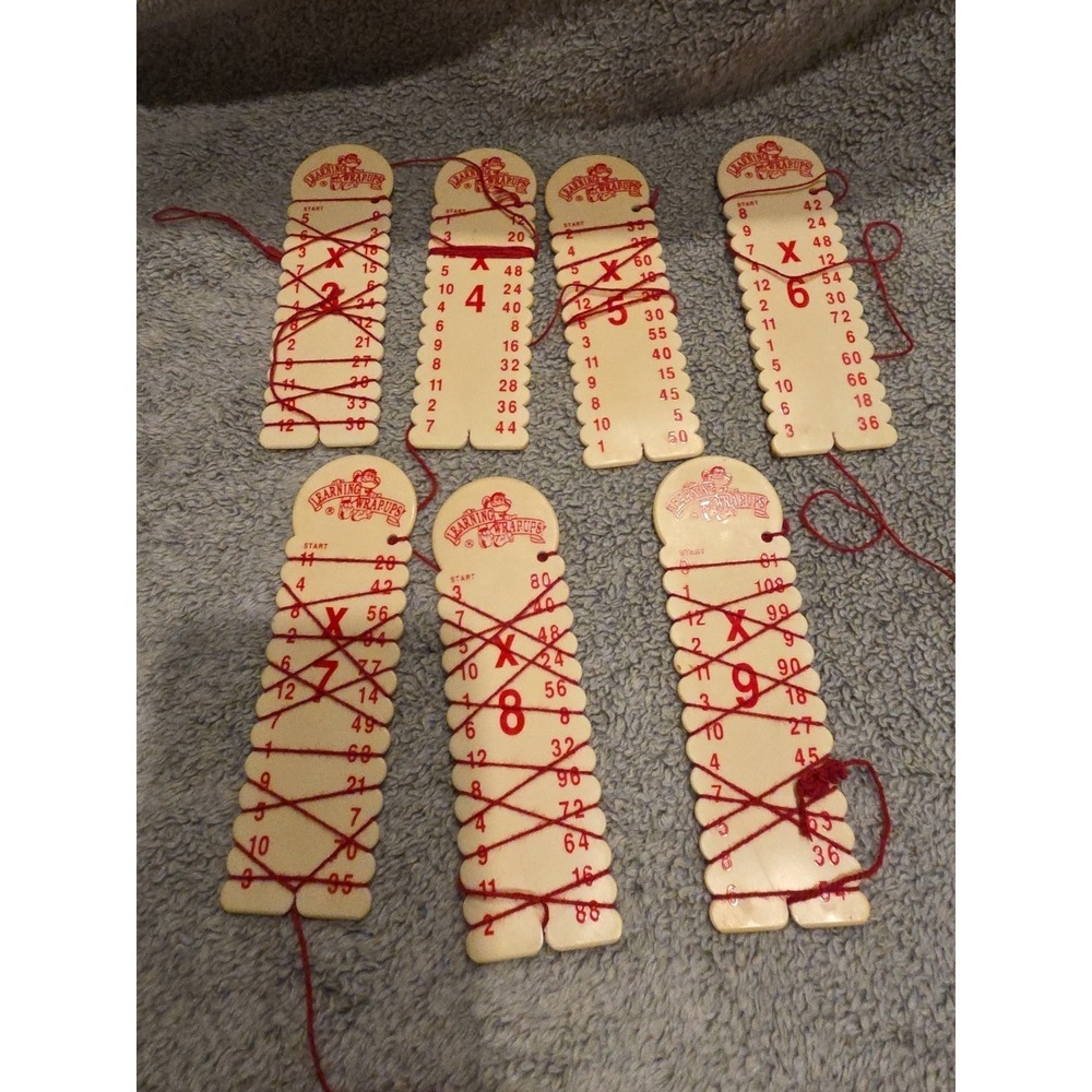 Learning Wrap Ups‎ 3 Thru 9 Multiplication Math Tools Learning